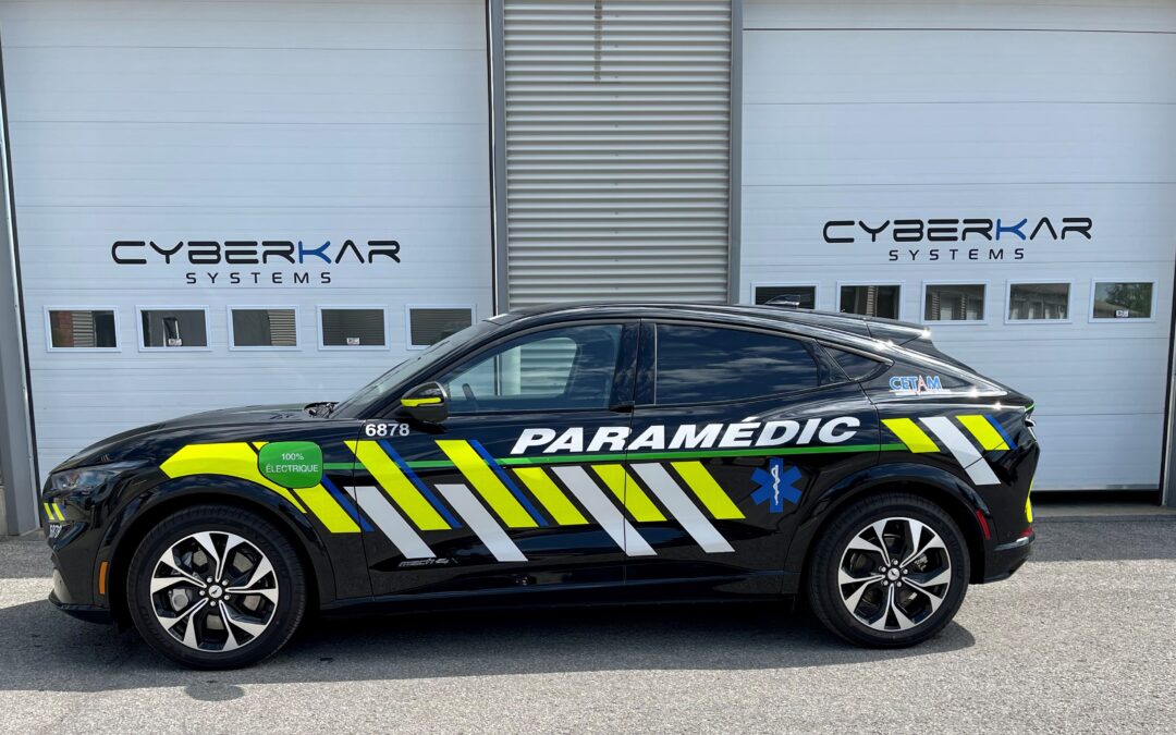 La première entreprise ambulancière a avoir un véhicule électrique à longue autonomie!